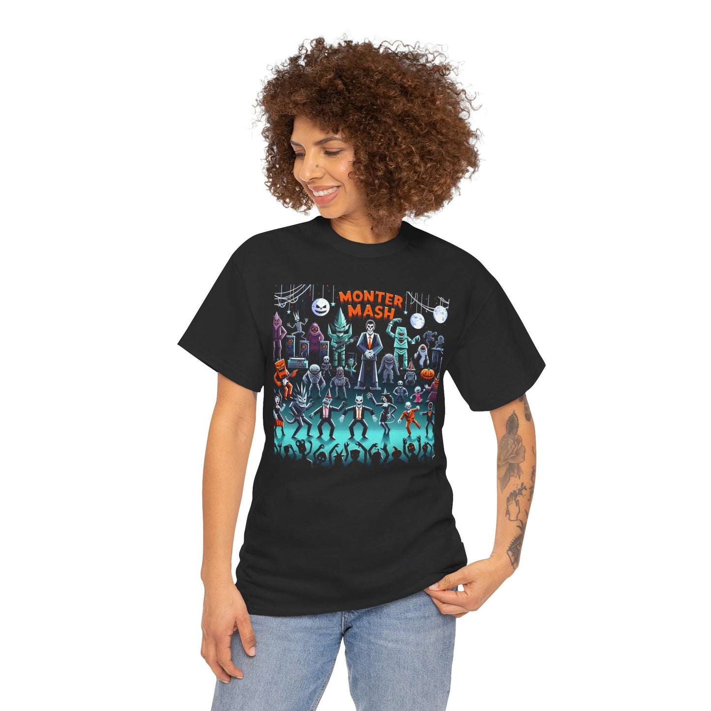 Monster Mash Unisex Heavy Cotton Tee