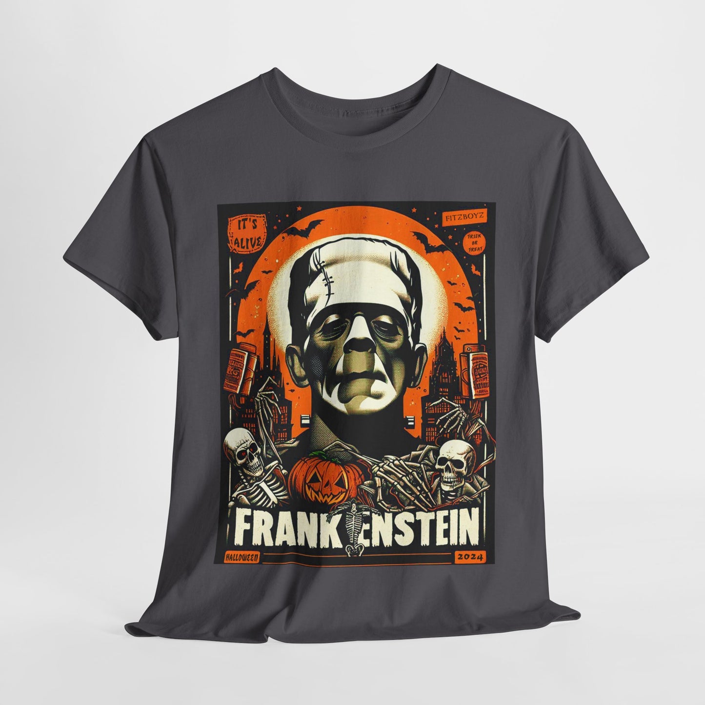 Fitzboyz 2024 halloween Exclusive Print Unisex Heavy Cotton Tee