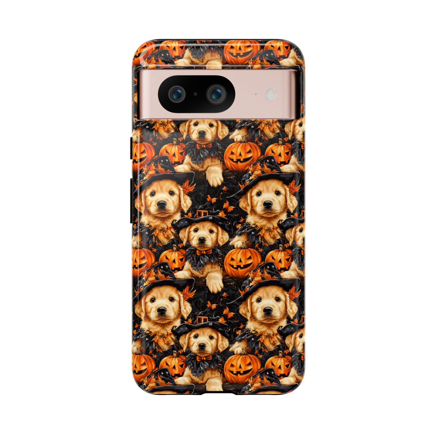 Happy Howl-O-Ween Golden Retriever Tough Case