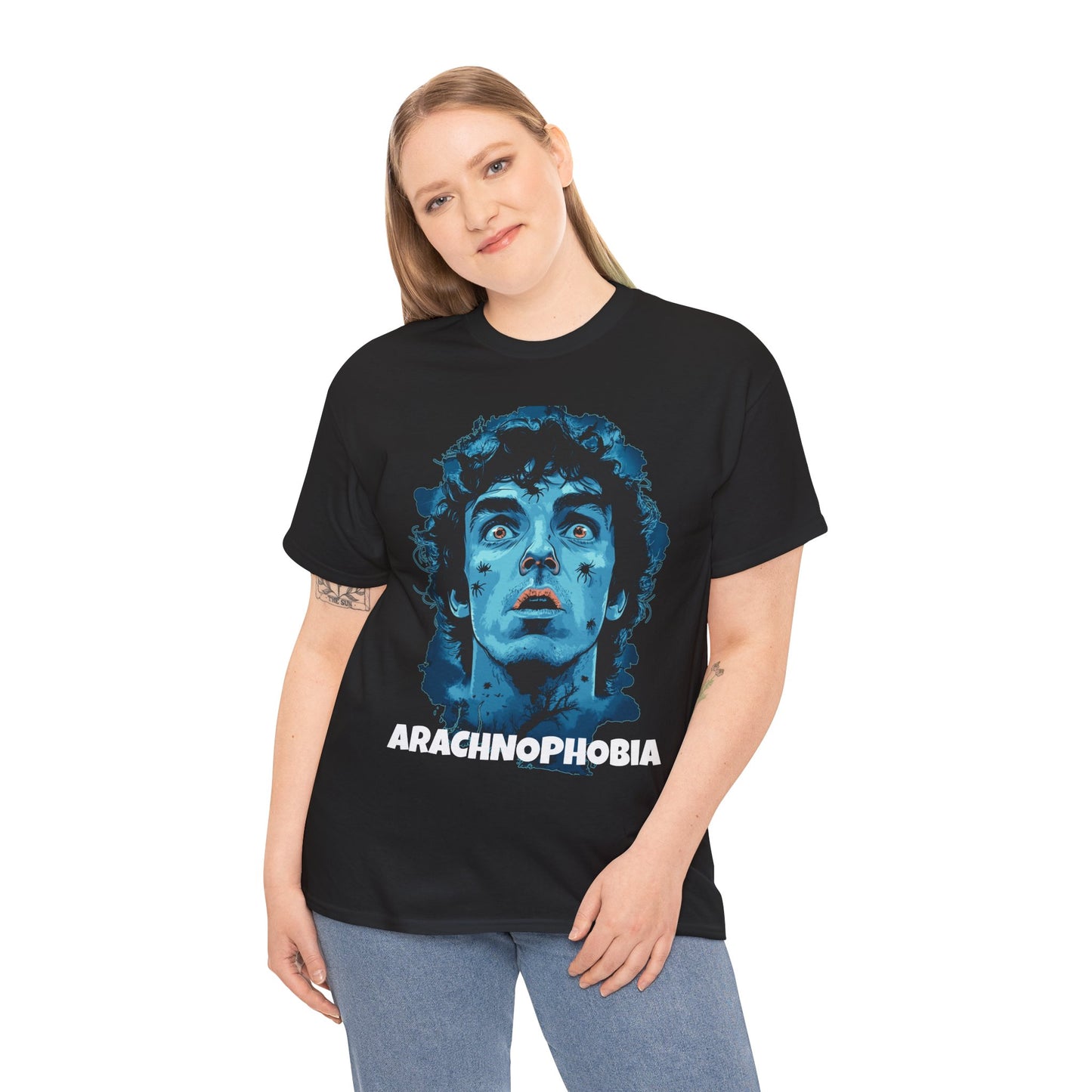 Fitzboyz Arachnophobia Unisex Heavy Cotton Tee