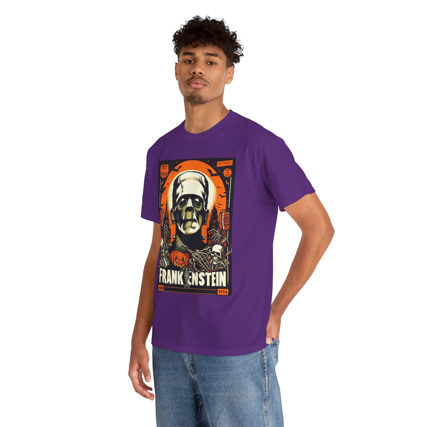Fitzboyz 2024 halloween Exclusive Print Unisex Heavy Cotton Tee