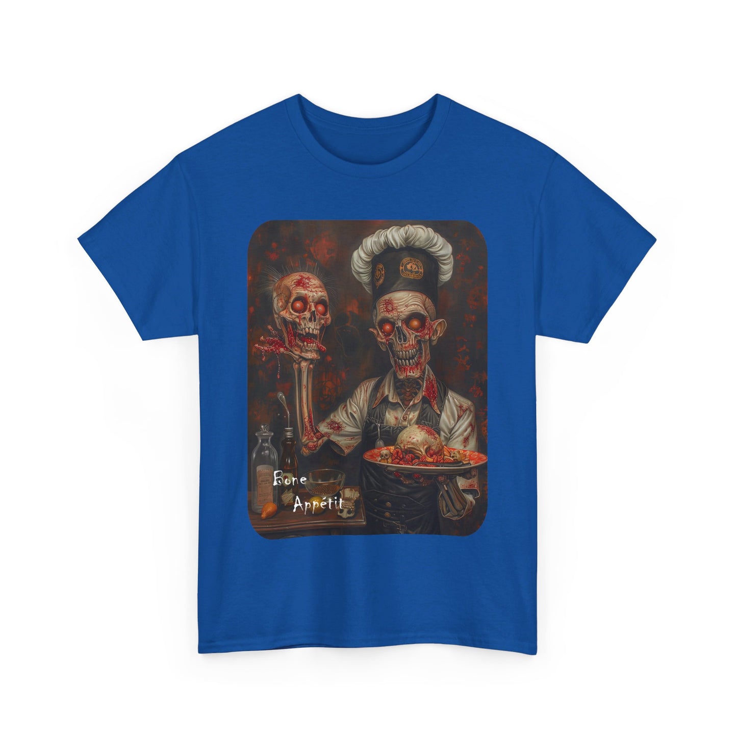 Fitzboyzprintz Bone Appetit Unisex Heavy Cotton Tee