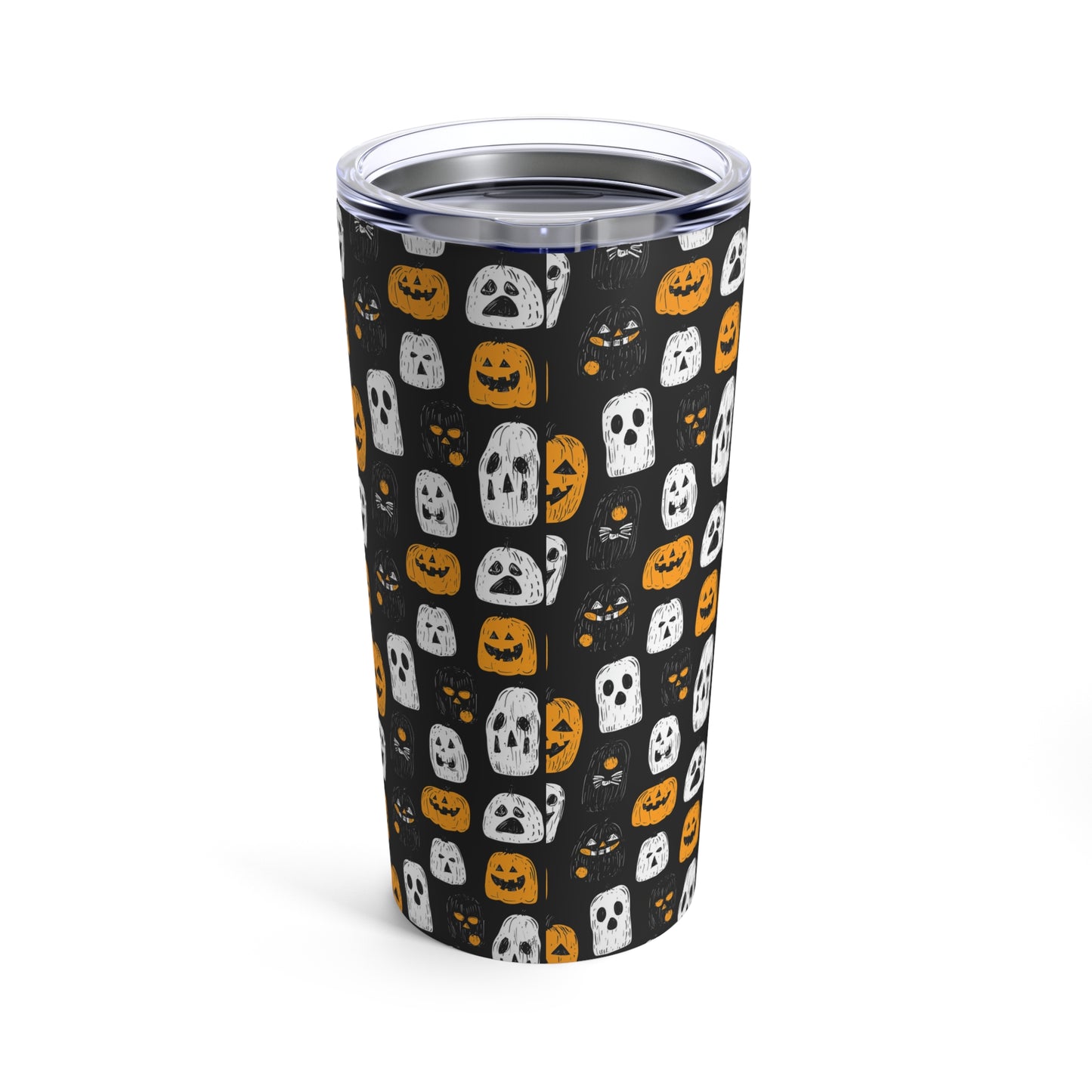 Halloween Pumpkin Print Tumbler 20oz
