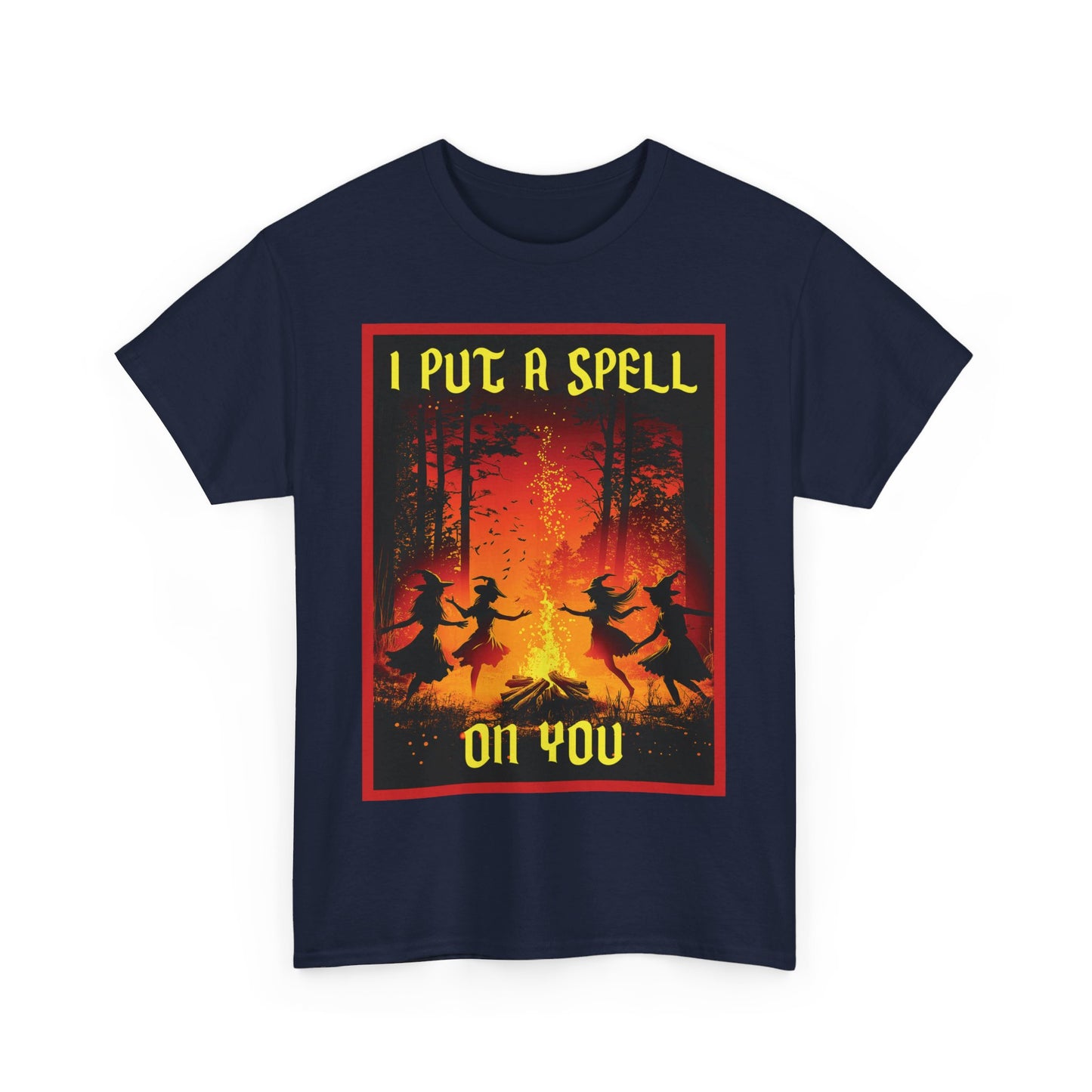 I put a spell on you Unisex Heavy Cotton Tee