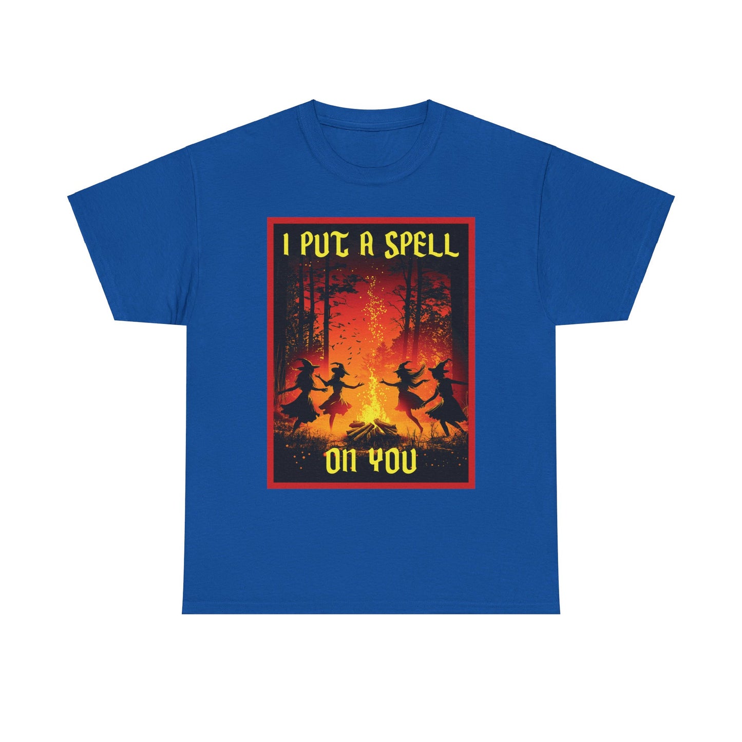 I put a spell on you Unisex Heavy Cotton Tee