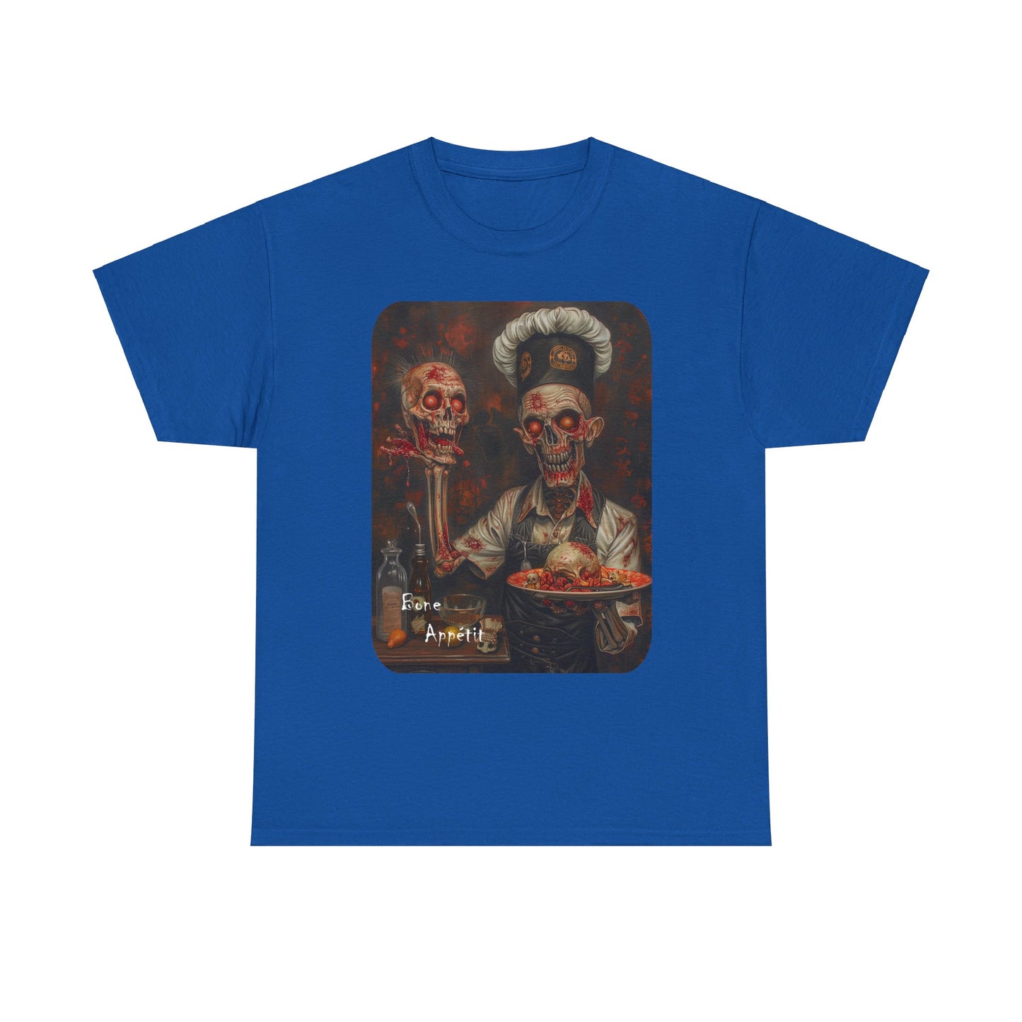 Fitzboyzprintz Bone Appetit Unisex Heavy Cotton Tee
