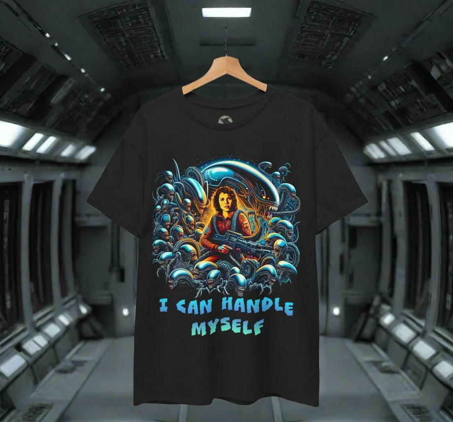 Brace Yourself for the Ultimate Battle: I Can Handle Myself Tee!