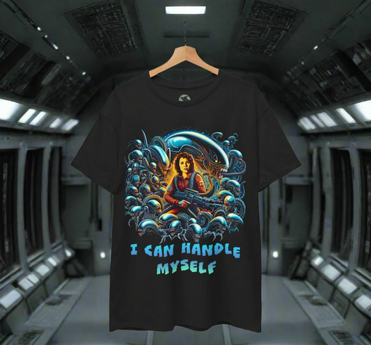 Brace Yourself for the Ultimate Battle: I Can Handle Myself Tee!