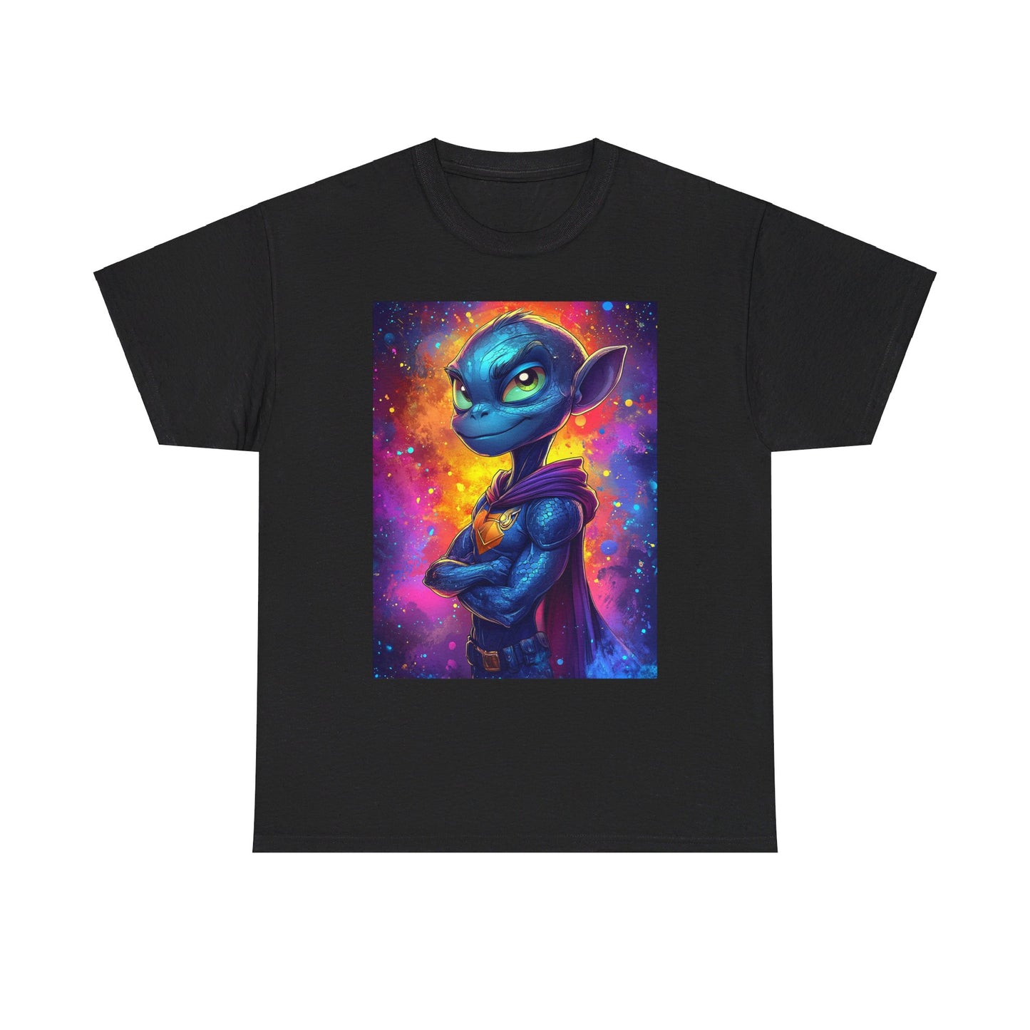 Alien Human Hunter Unisex Heavy Cotton Tee