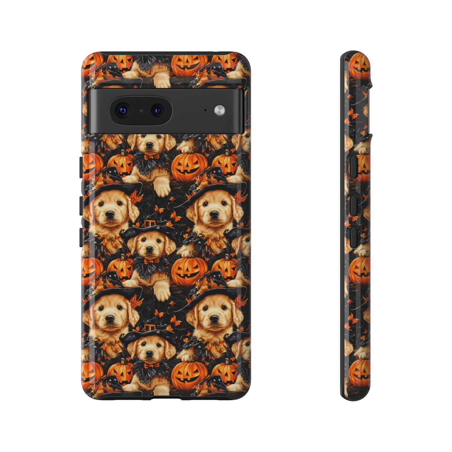 Happy Howl-O-Ween Golden Retriever Tough Case
