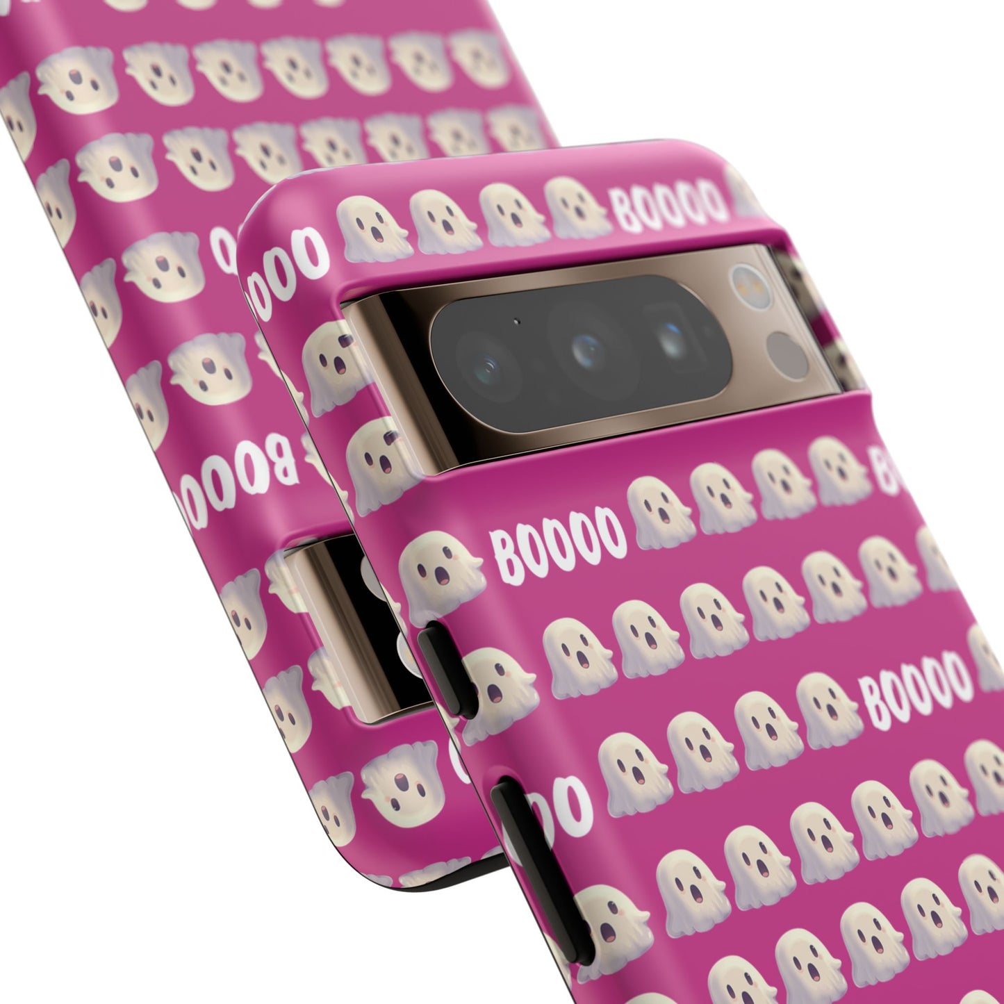 Pink Halloween Ghost Boos Tough Cases