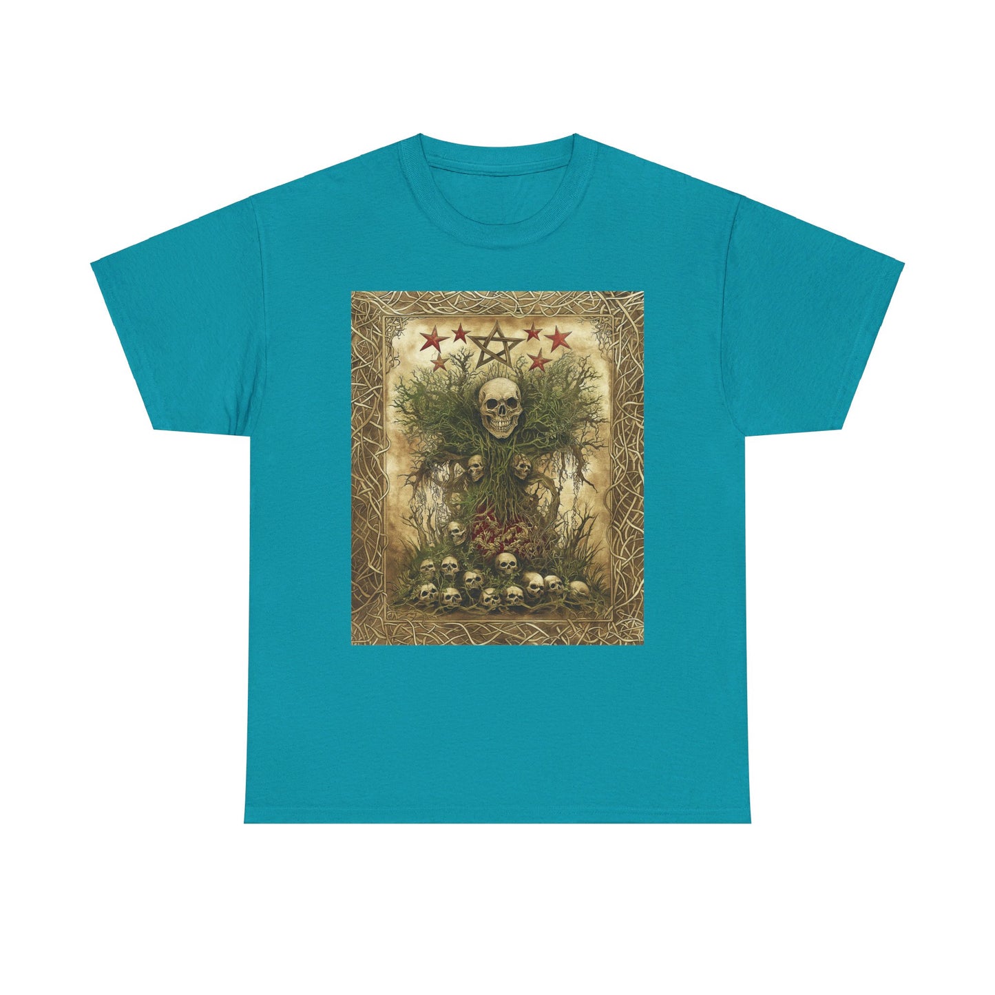 Fitzboyzprintz "Necromancer's Grove" Unisex Heavy Cotton Graphic Tee