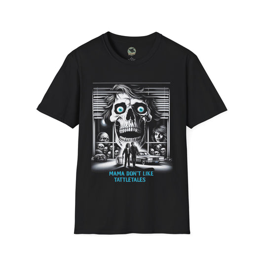Mama Don't Like Tattletales | They Live Tribute Halloween Tee Shirt