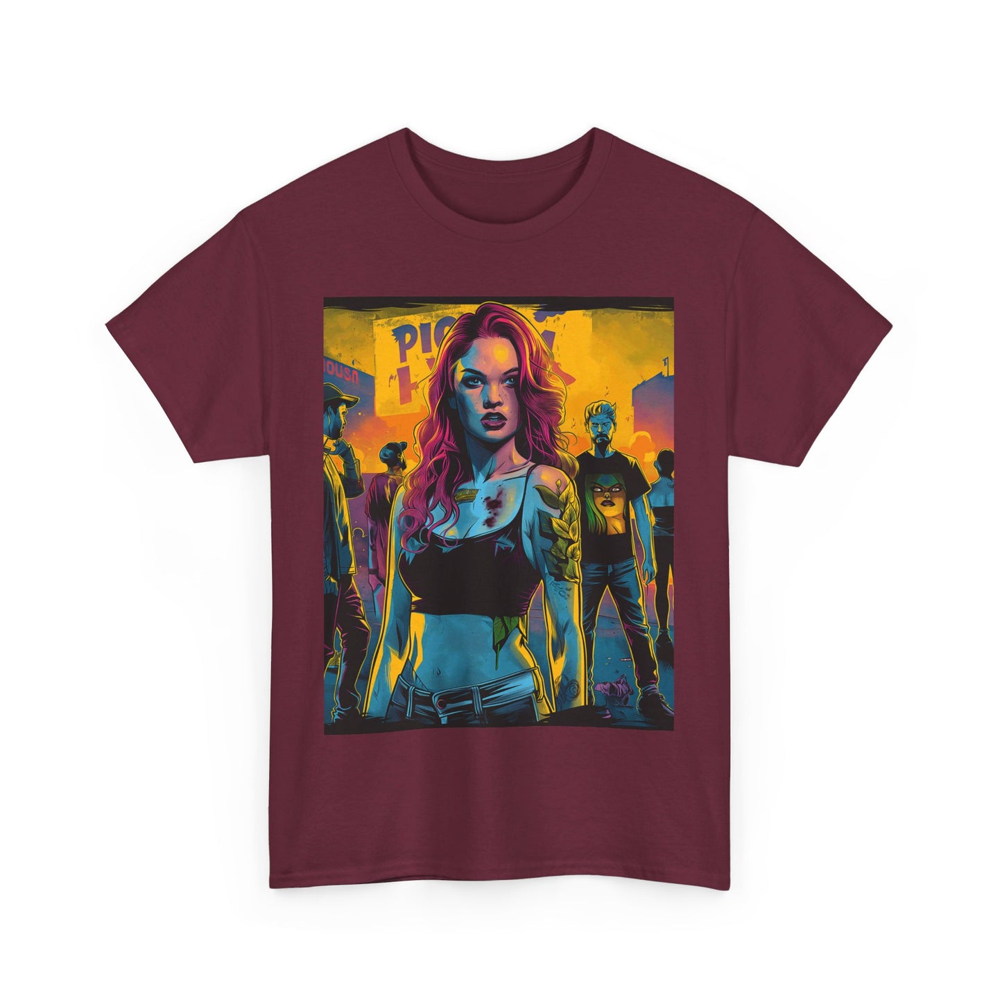 Fitzboyzprintz - Rebel Stance Unisex Heavy Cotton Graphic Tee