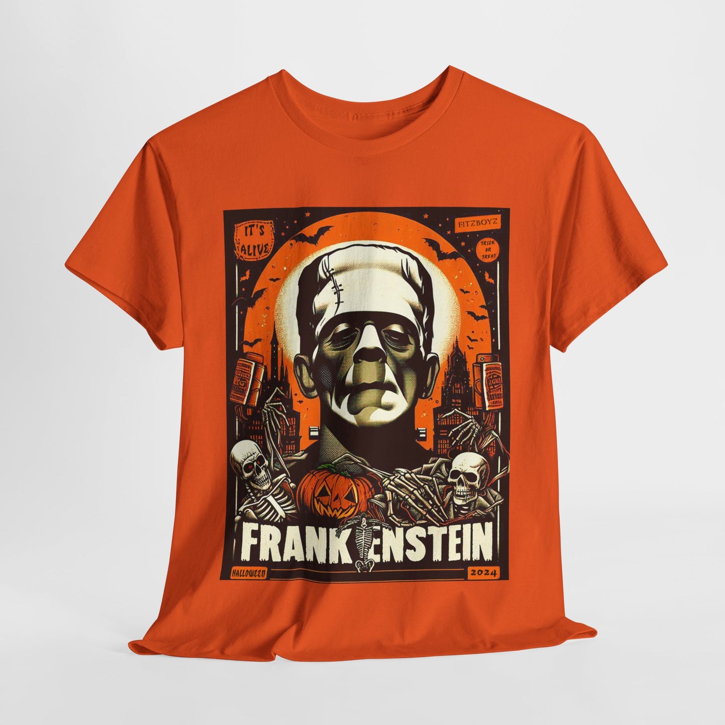 Fitzboyz 2024 halloween Exclusive Print Unisex Heavy Cotton Tee