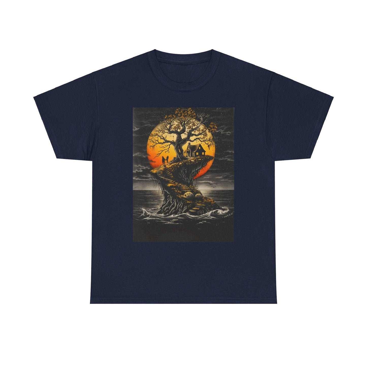 Fitzboyzprintz Mystic Tree Unisex Heavy Cotton Graphic Tee