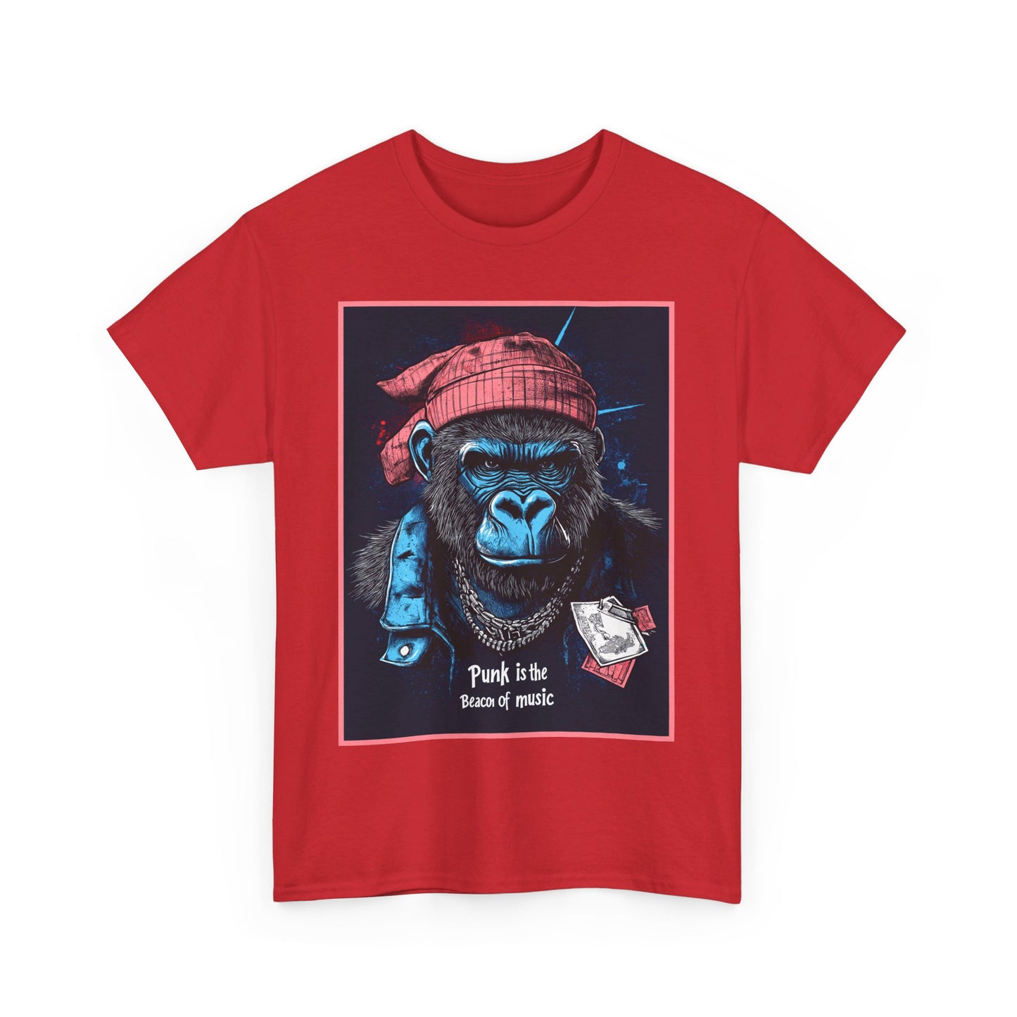 Punk is the Beacon Unisex Heavy Cotton Tee