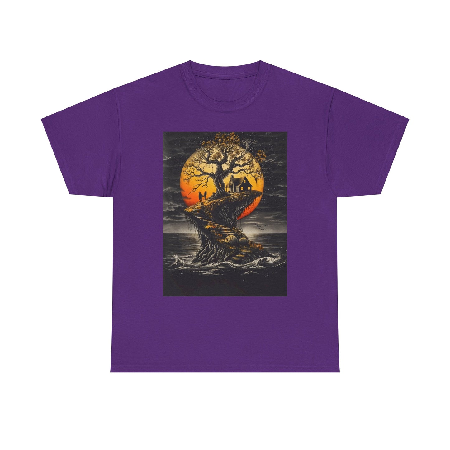 Fitzboyzprintz Mystic Tree Unisex Heavy Cotton Graphic Tee