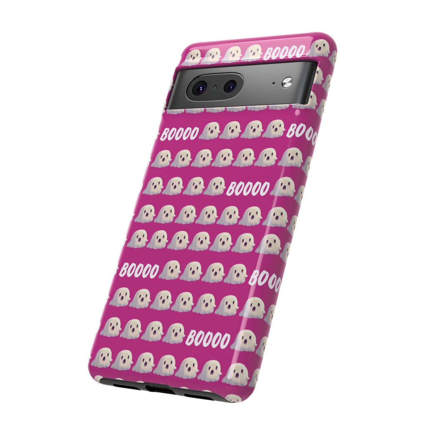 Pink Halloween Ghost Boos Tough Cases