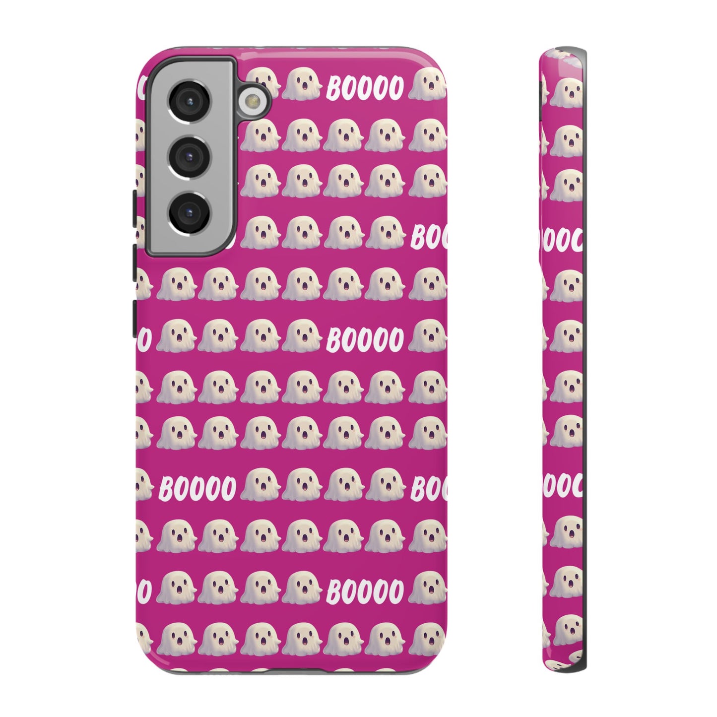 Pink Halloween Ghost Boos Tough Cases