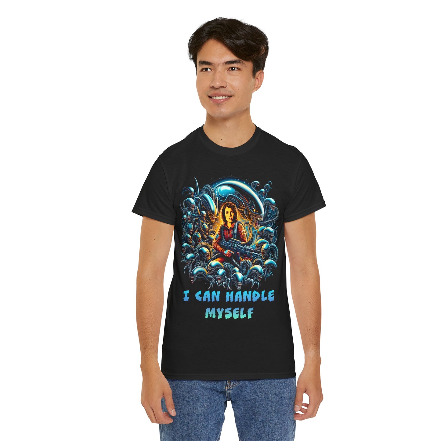 I Can Handle Myself Unisex Heavy Cotton Tee