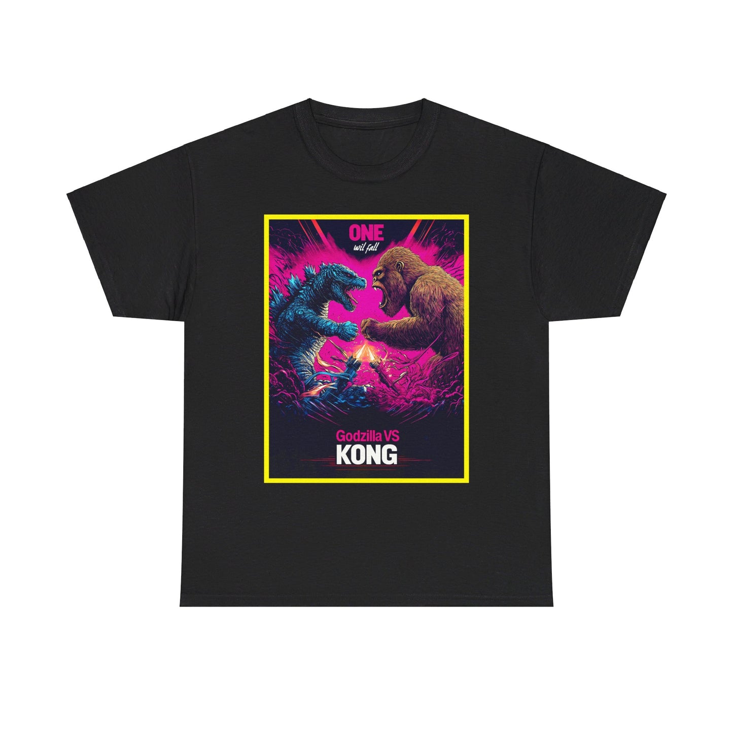 Zilla VS Kong Unisex Heavy Cotton Tee