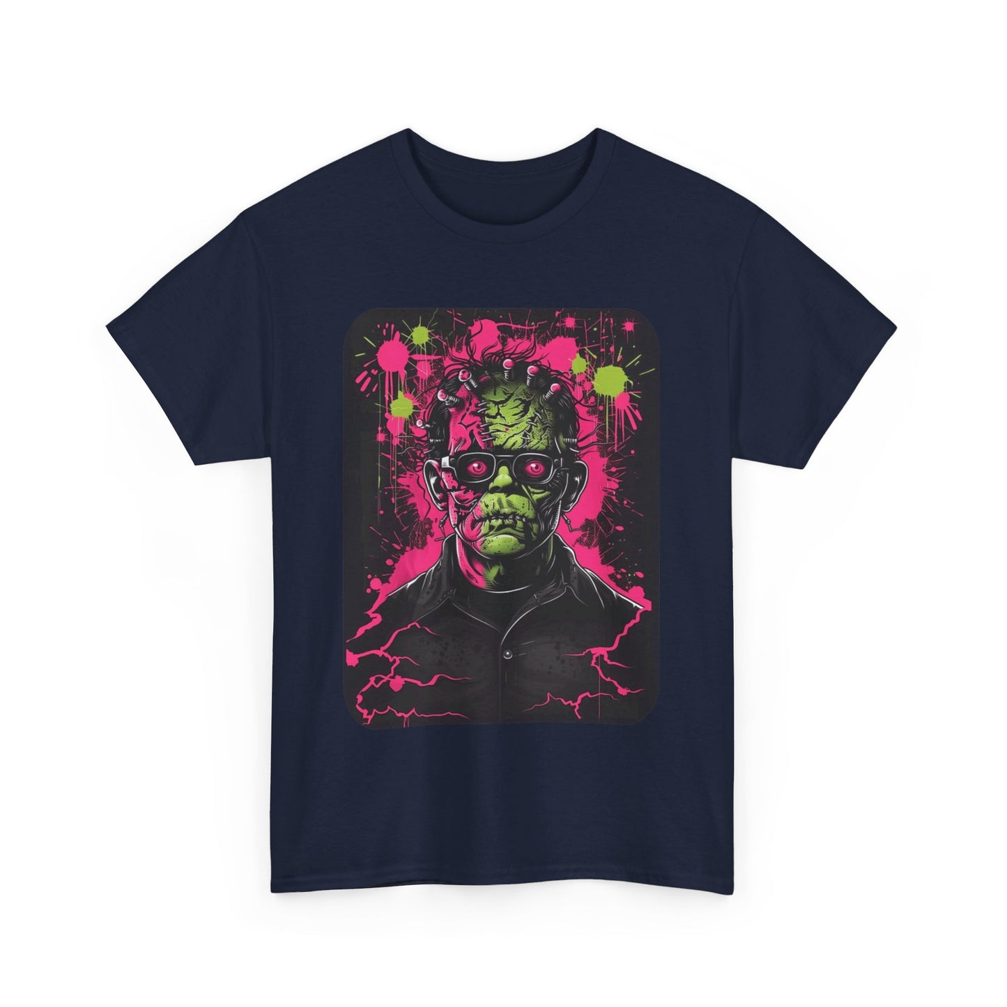 Fitzboyzprintz - Frankenstein's Monster Pop Art Unisex Heavy Cotton Tee