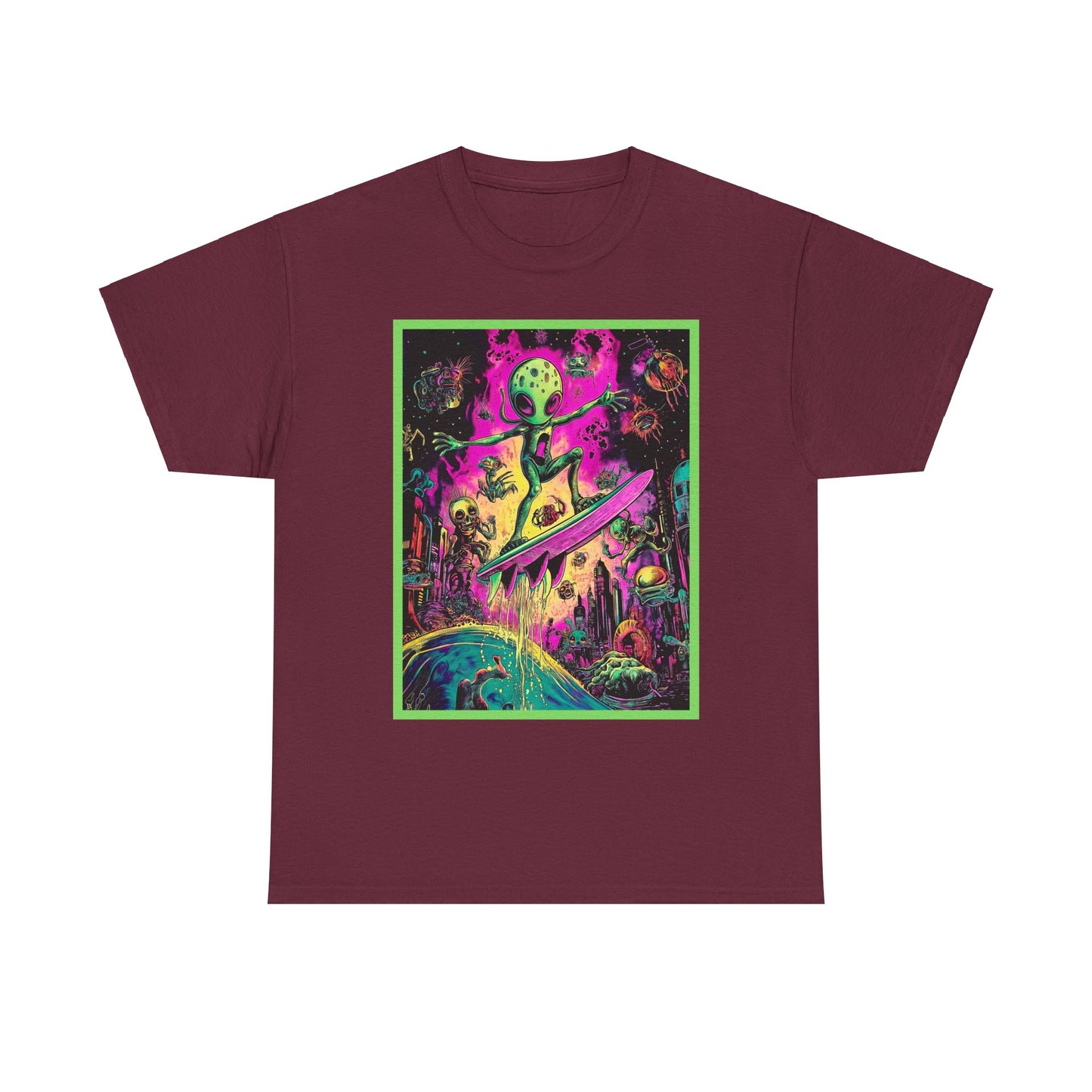 Alien World Unisex Heavy Cotton Tee