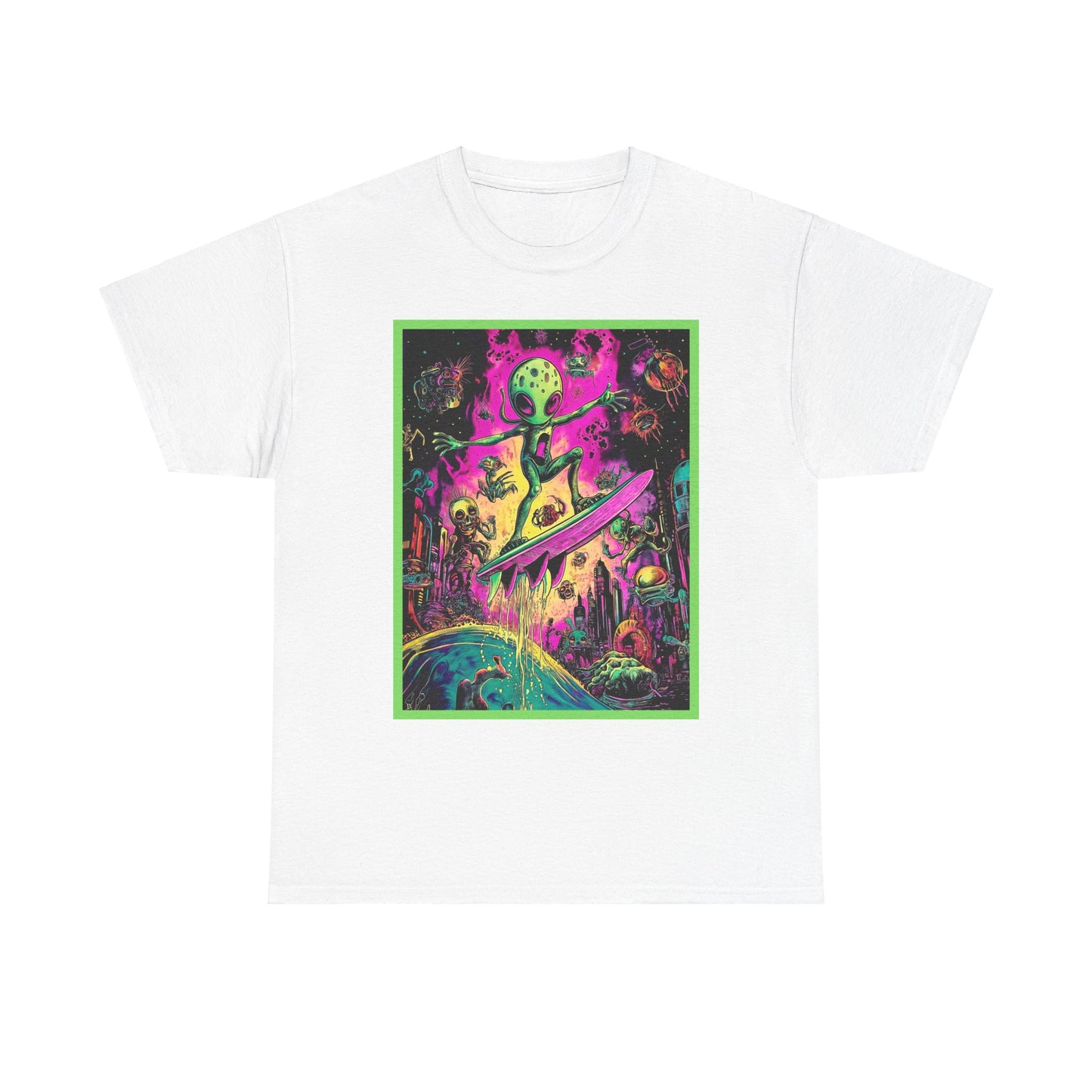 Alien World Unisex Heavy Cotton Tee