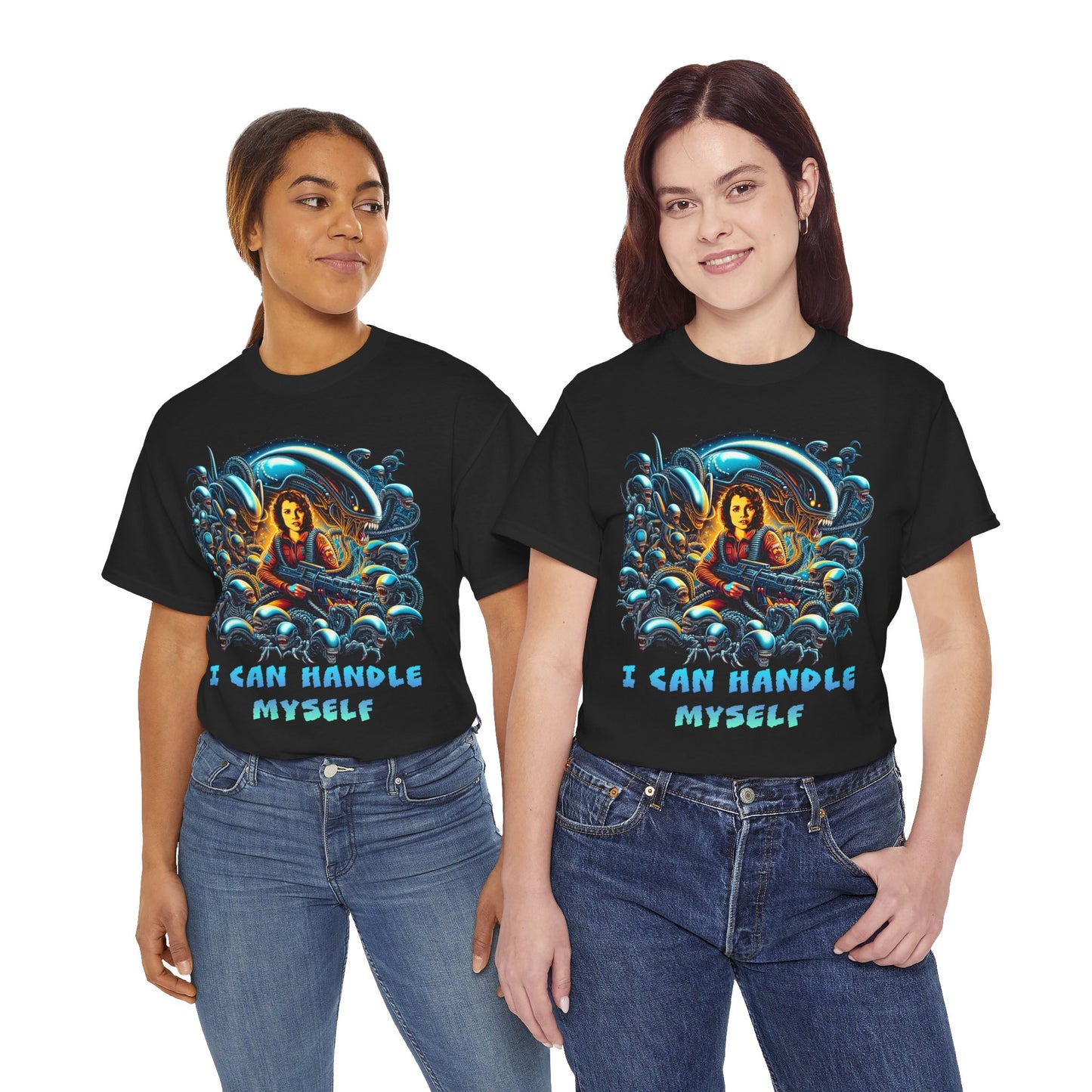 I Can Handle Myself Unisex Heavy Cotton Tee