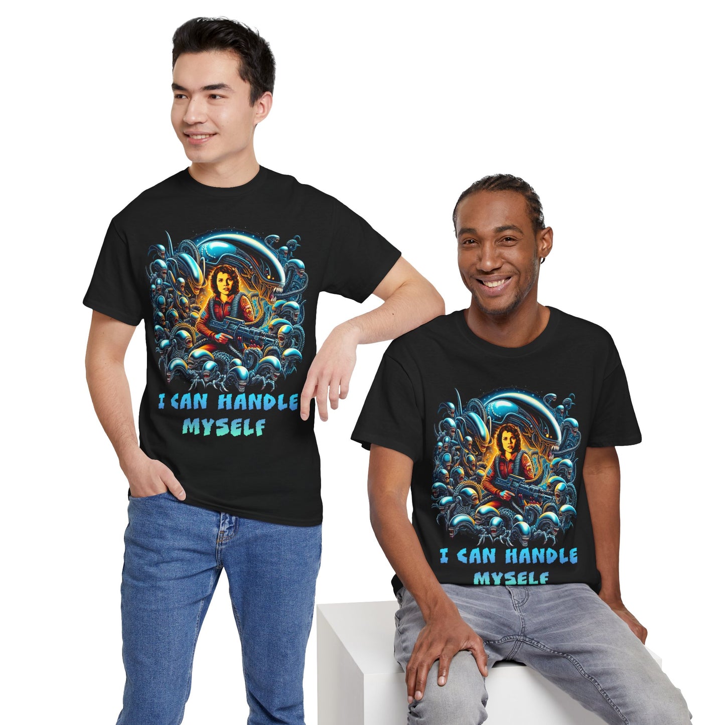 I Can Handle Myself Unisex Heavy Cotton Tee