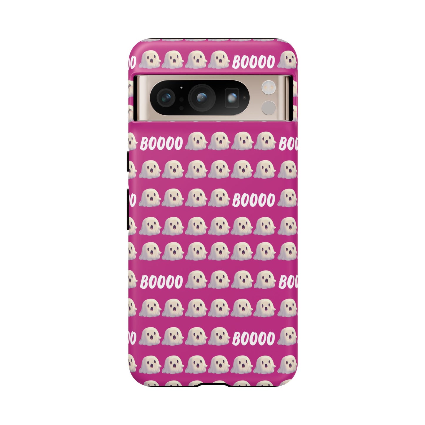 Pink Halloween Ghost Boos Tough Cases
