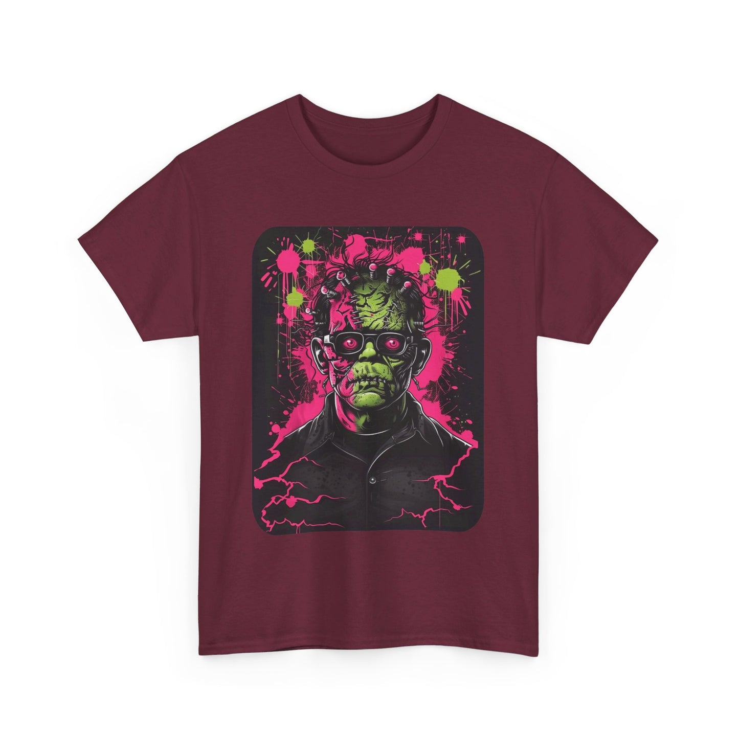 Fitzboyzprintz - Frankenstein's Monster Pop Art Unisex Heavy Cotton Tee