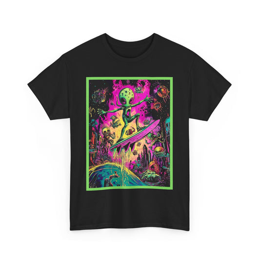 Alien World Unisex Heavy Cotton Tee