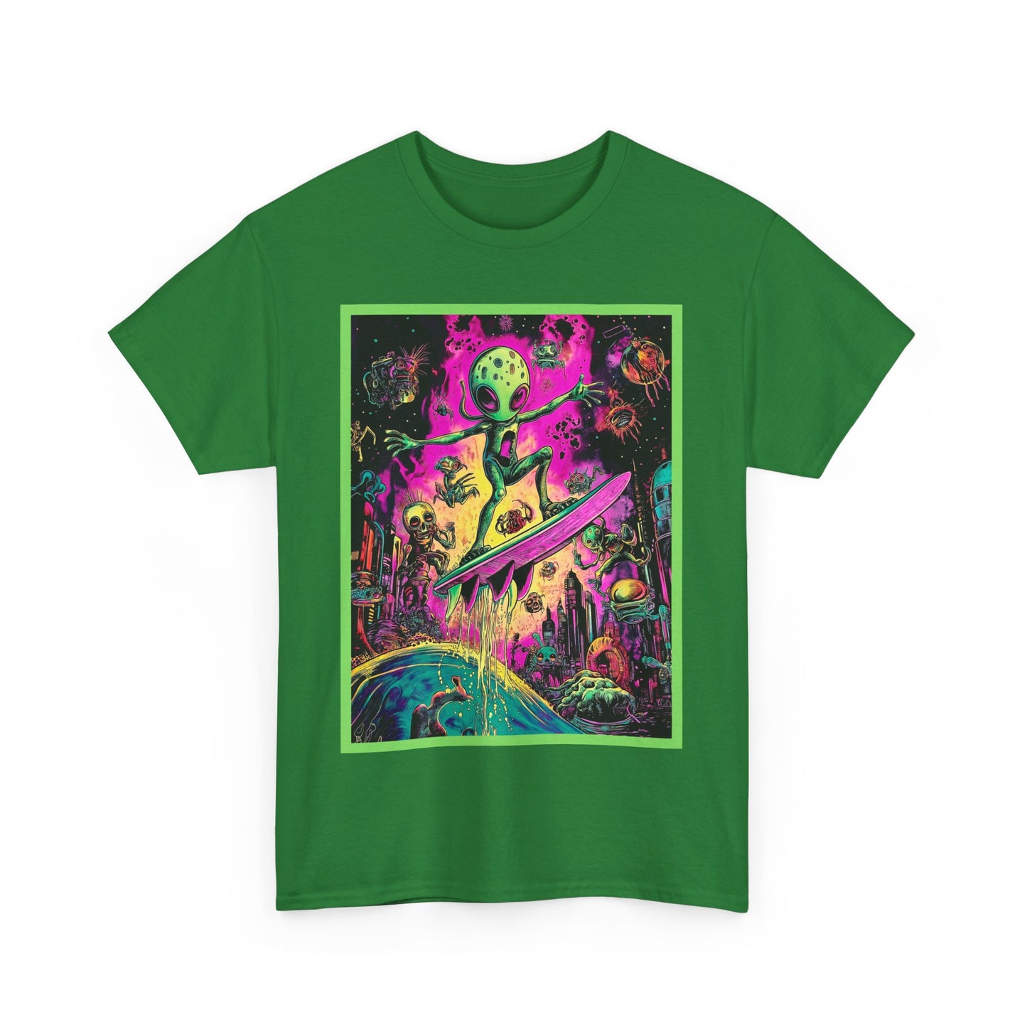 Alien World Unisex Heavy Cotton Tee