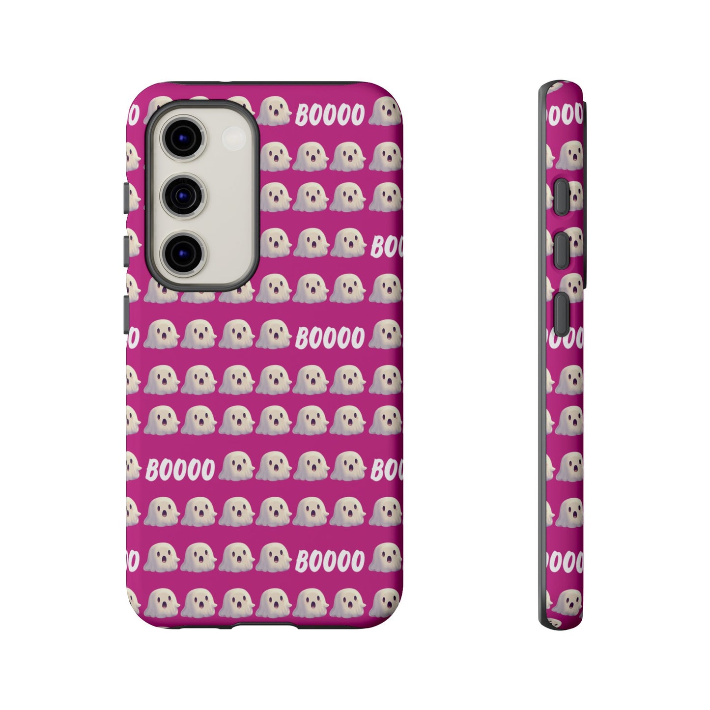 Pink Halloween Ghost Boos Tough Cases