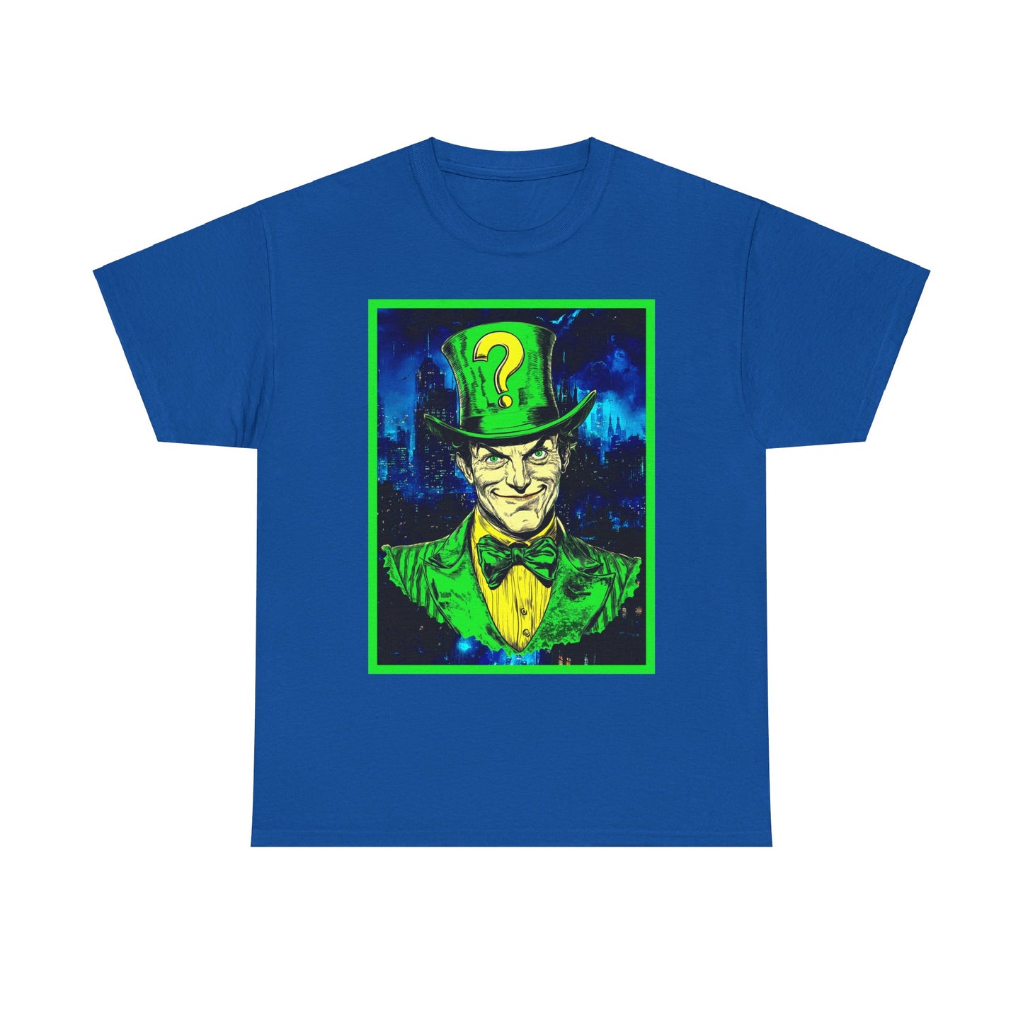 riddle me this Unisex Heavy Cotton Tee