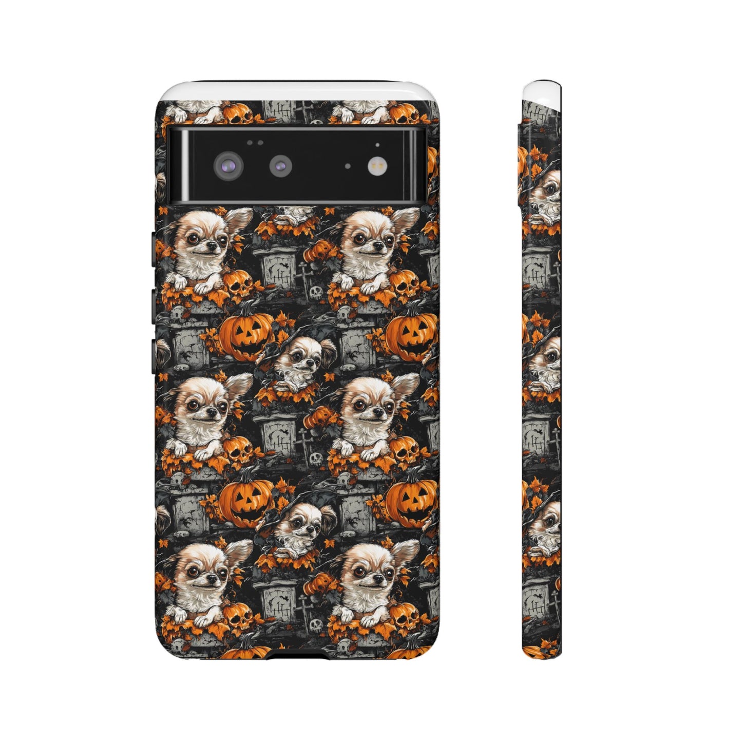 Happy Howl-O-Ween Chihuahua Tough Case