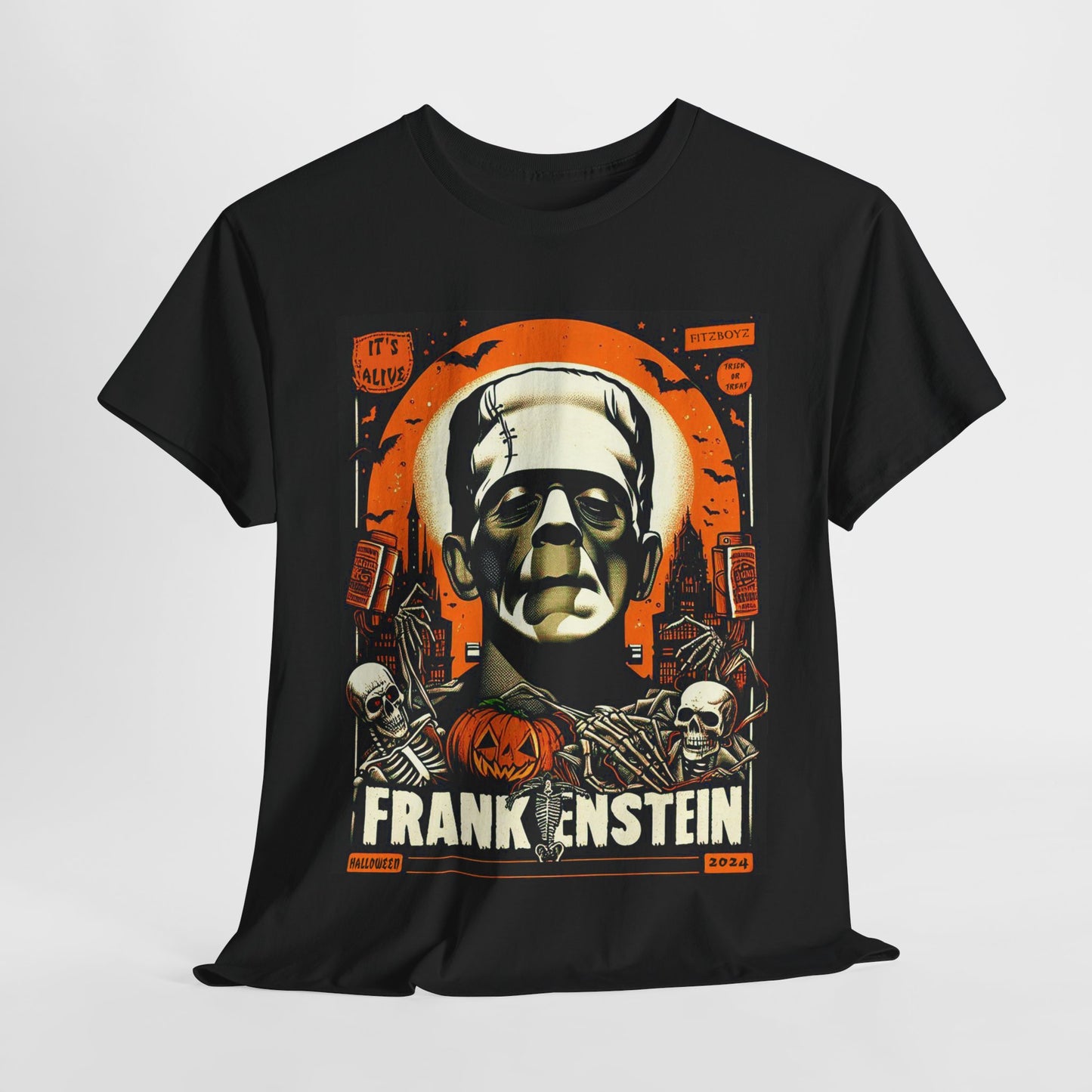 Fitzboyz 2024 halloween Exclusive Print Unisex Heavy Cotton Tee