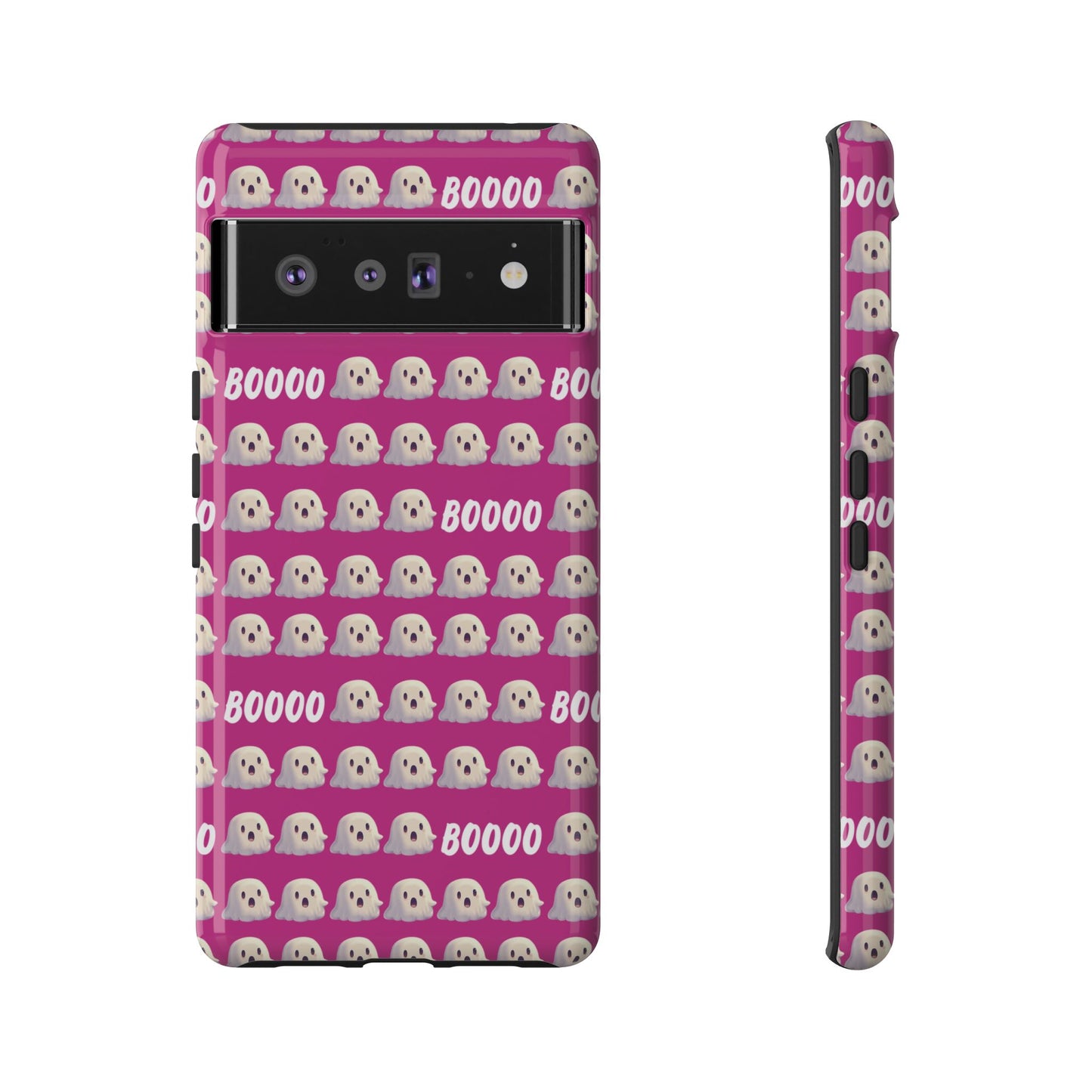 Pink Halloween Ghost Boos Tough Cases