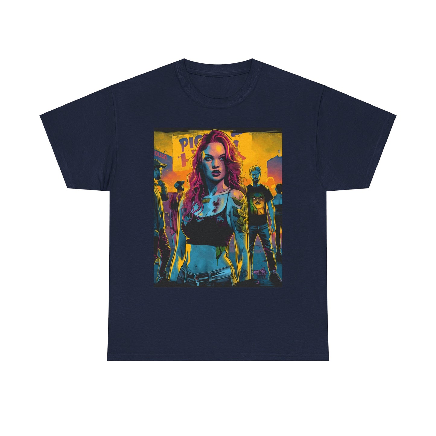 Fitzboyzprintz - Rebel Stance Unisex Heavy Cotton Graphic Tee