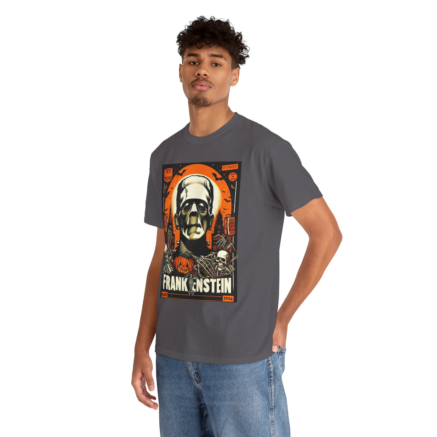 Fitzboyz 2024 halloween Exclusive Print Unisex Heavy Cotton Tee