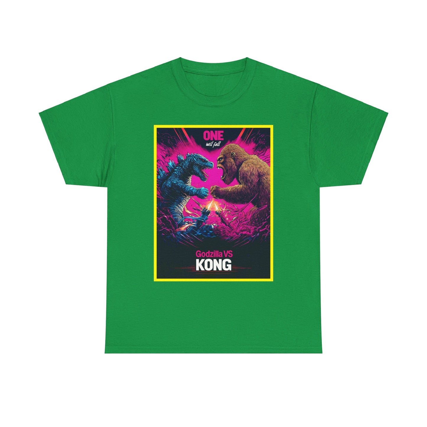 Zilla VS Kong Unisex Heavy Cotton Tee