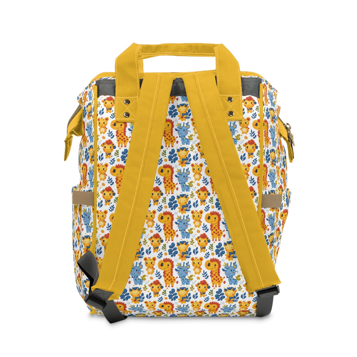 Girrafe Pattern Multifunctional Diaper Backpack