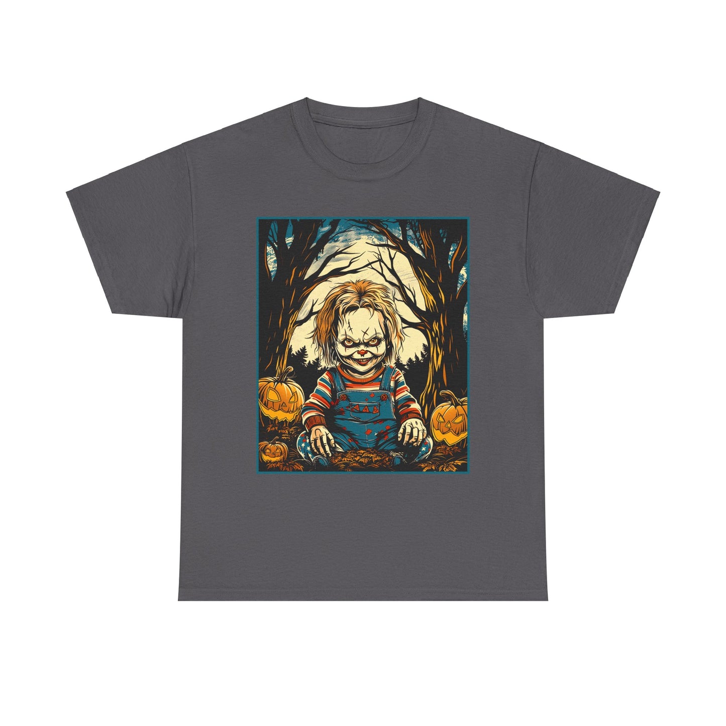 Chucky is your friend till the end Unisex Heavy Cotton Tee