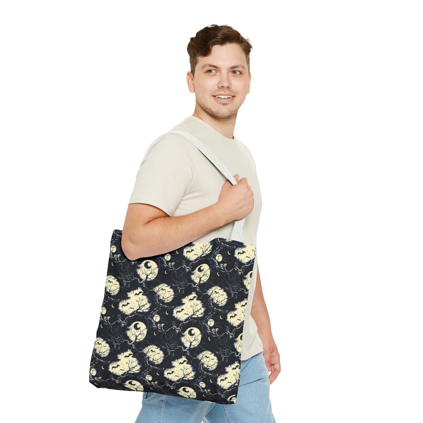Bats and Moons Tote Bag