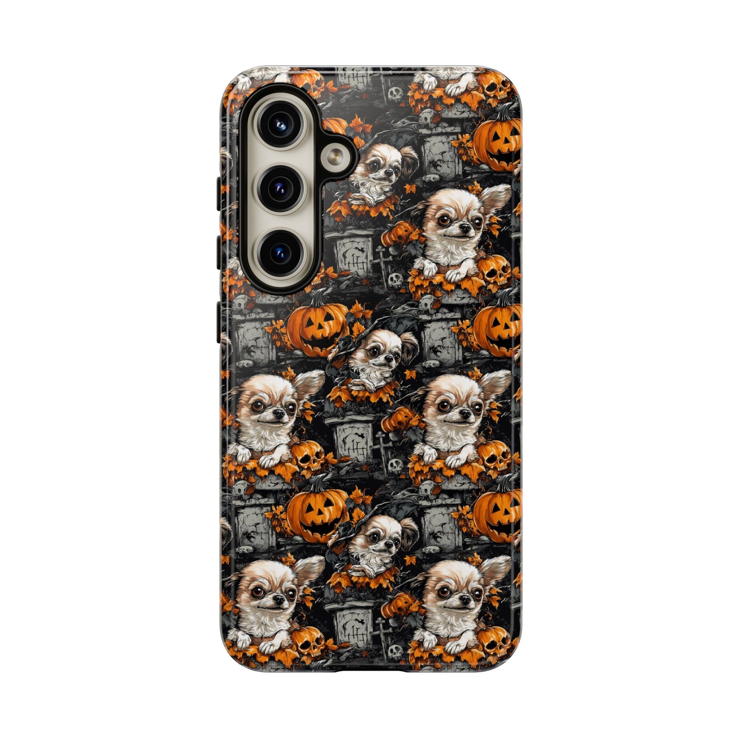 Happy Howl-O-Ween Chihuahua Tough Case