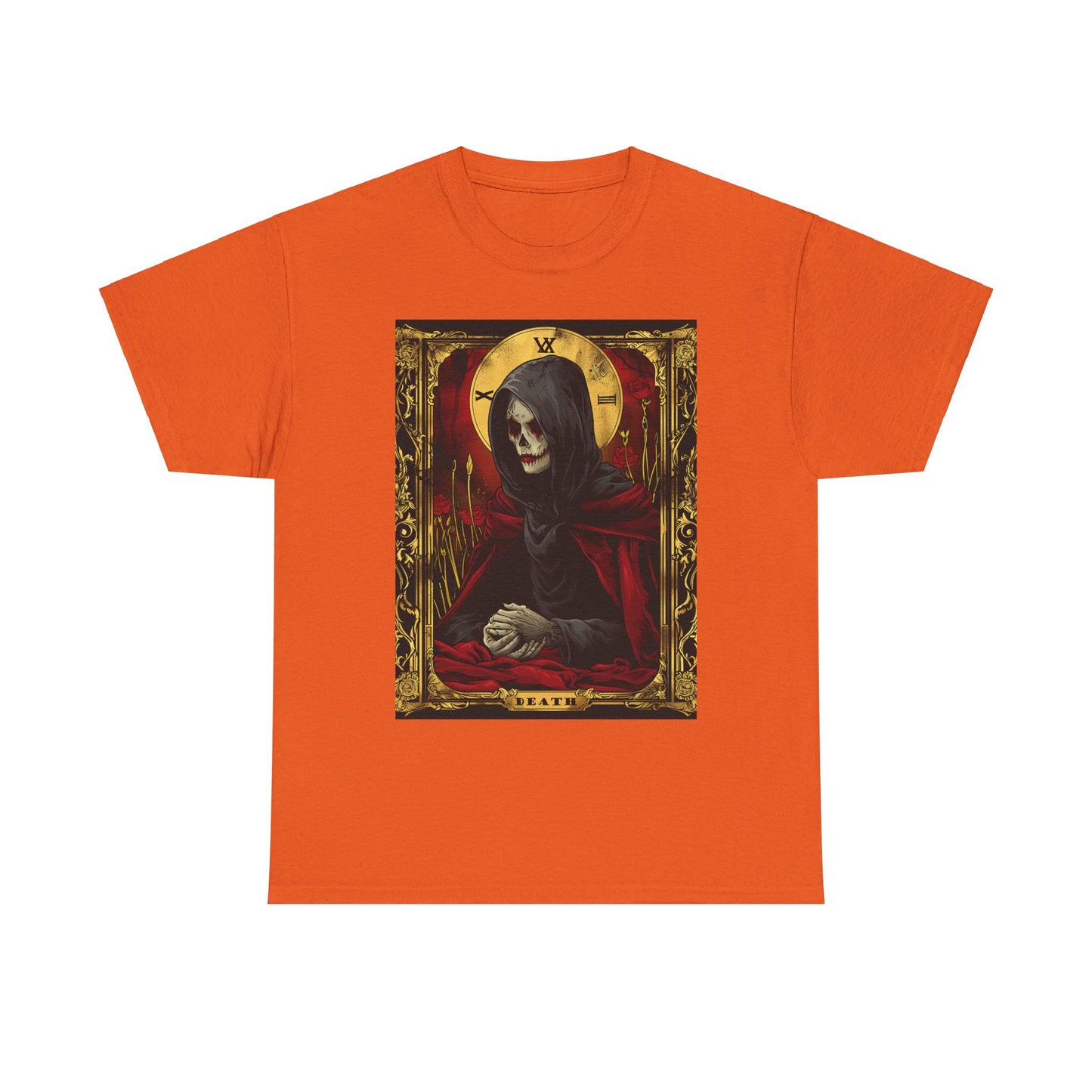 Fitzboyzprintz - Death Tarot Card Unisex Heavy Cotton Shirt
