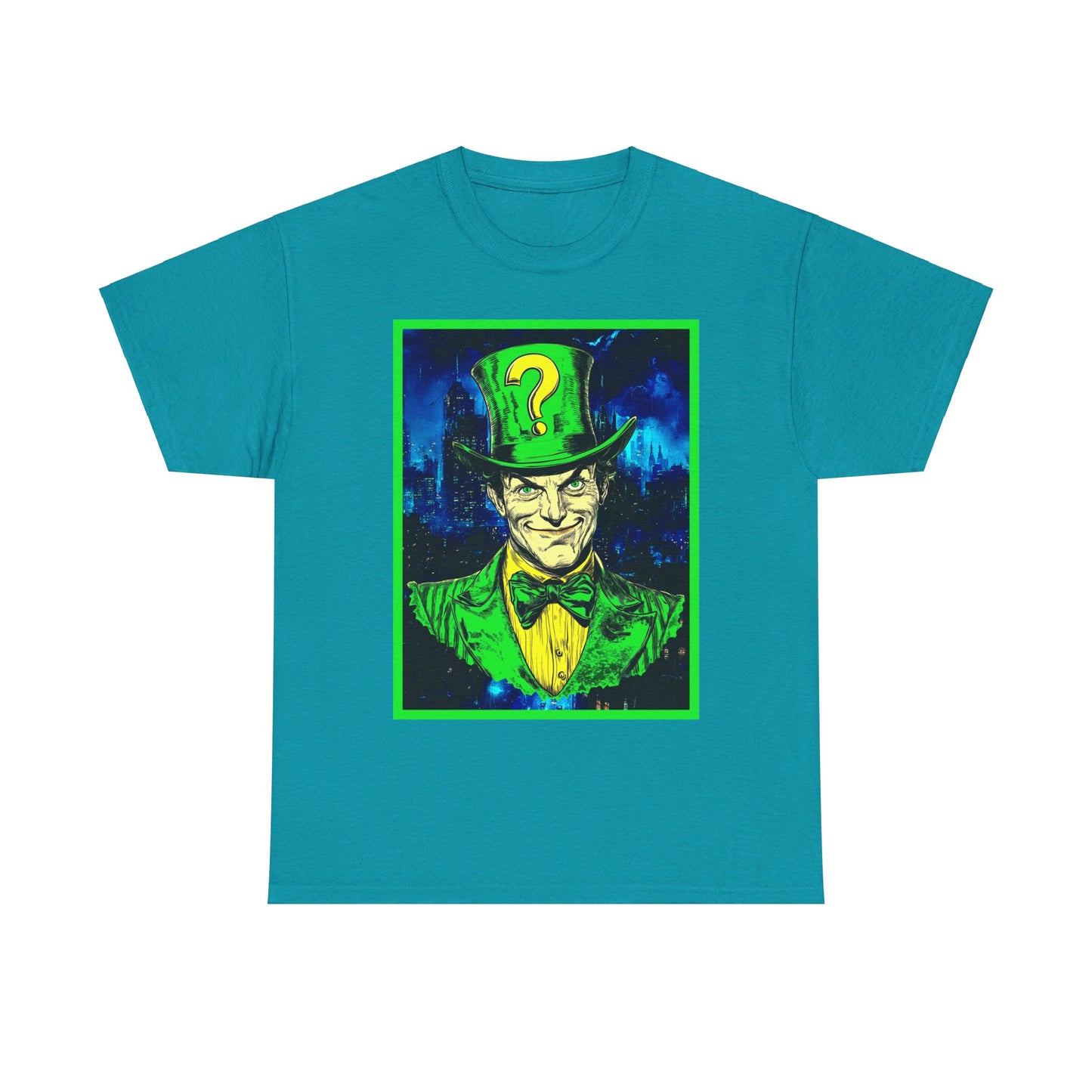 riddle me this Unisex Heavy Cotton Tee
