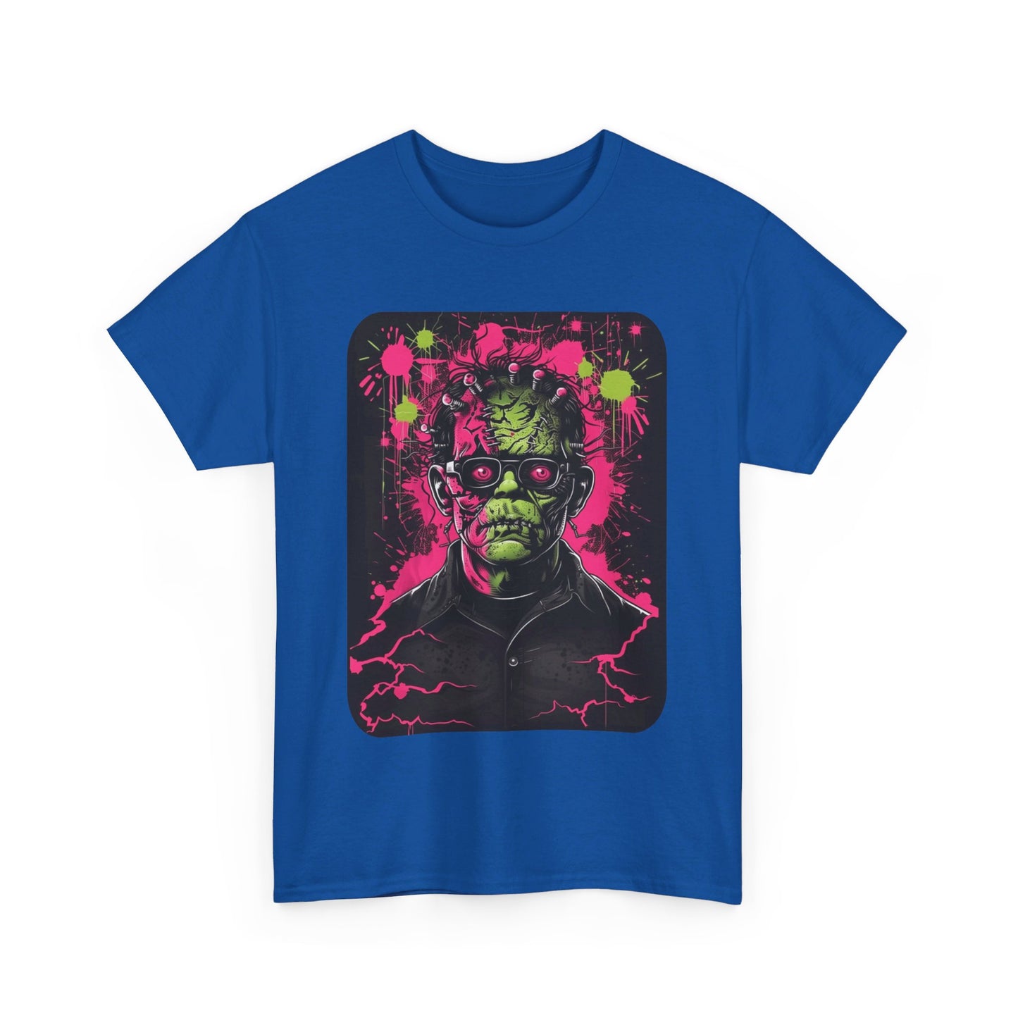 Fitzboyzprintz - Frankenstein's Monster Pop Art Unisex Heavy Cotton Tee